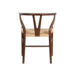 Silla de interior jakarta de madera haya maciza de color marrón - Imagen 3