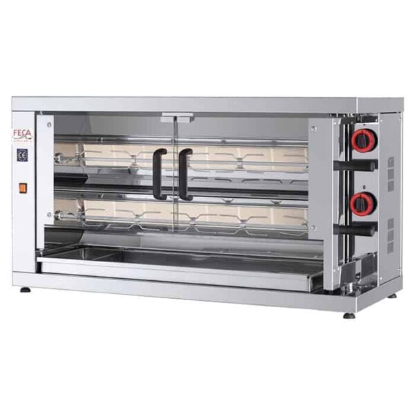 Asador de Pollos Eléctrico de 2 Espadas FECA