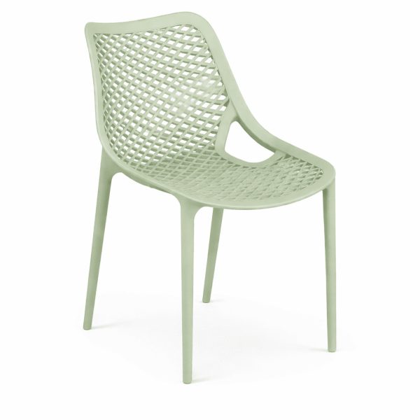 Silla pp color verde claro