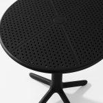 MESA DE EXTERIOR DE 60 CM DE DIAMETRO COLOR NEGRO - Imagen 2