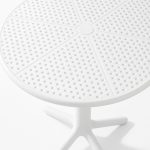 MESA DE EXTERIOR DE 60 CM DE DIAMETRO COLOR BLANCO - Imagen 2