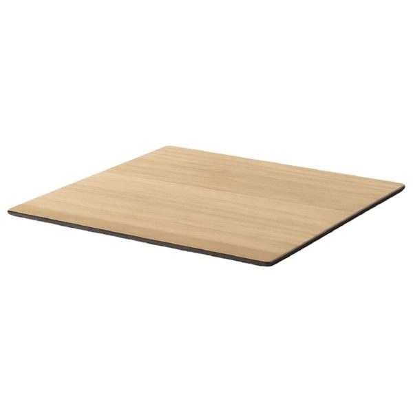 Tablero de mesa 70x7o cm de color madera clara