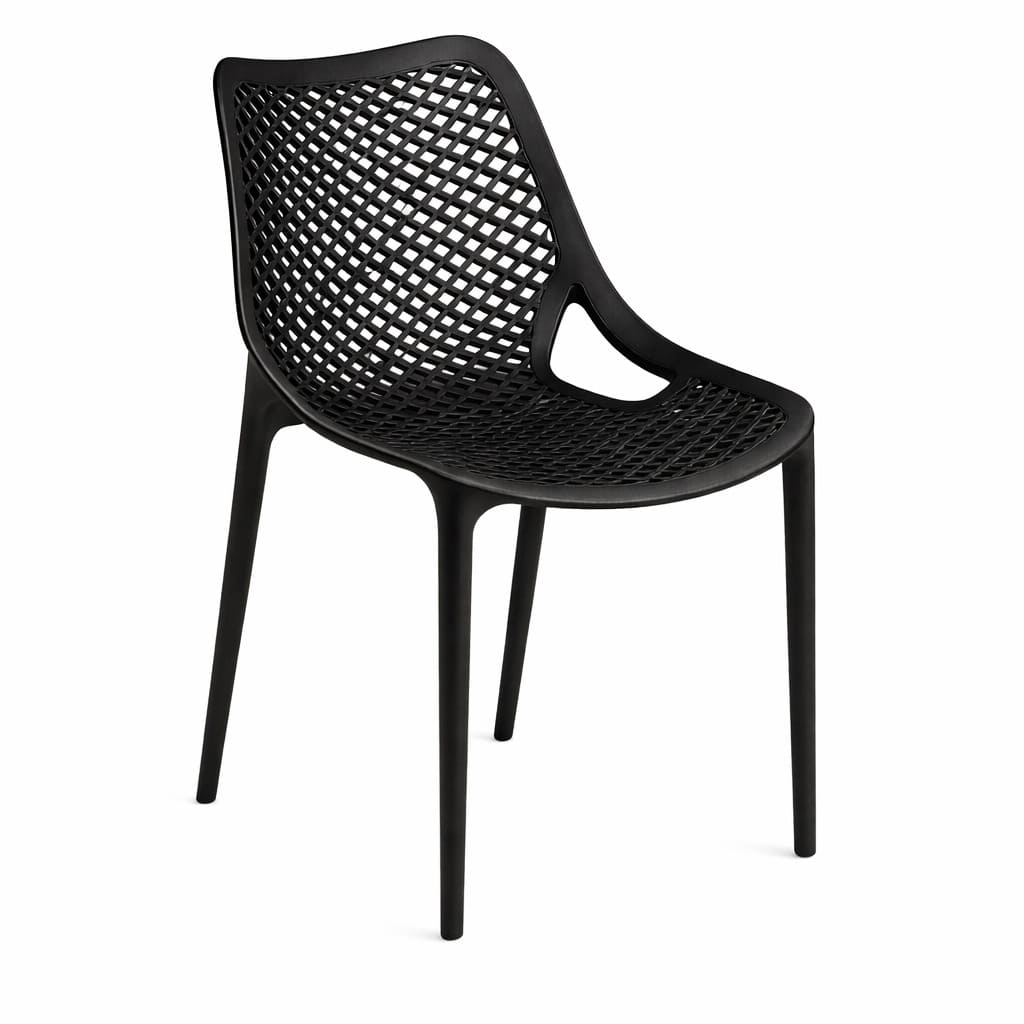 SILLA DE PP COLOR NEGRO