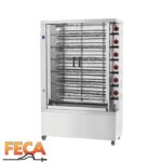 ASADOR DE POLLOS ELÉCTRICO DE SEIS ESPADAS