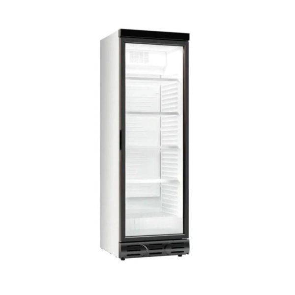 Armario expositor de 1 puerta de cristal refrigerado de 372 L - Eurofred