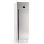 Armario refrigerador industrial 1 puerta de acero inox para bandejas GN 2/1 de 700 L - Serie Americana