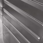 Armario refrigerador industrial 1 puerta de acero inox para bandejas GN 2/1 de 700 L - Serie Americana - Imagen 2