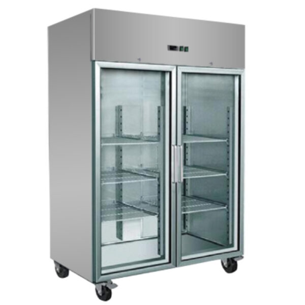 ARMARIO EXPOSITOR DE 2 PUERTAS DE REFRIGERACION FONDO 83CM