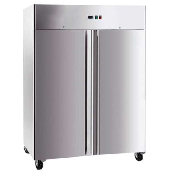 Armario de 2 Puertas de Acero Refrigerado Con Fondo 830 mm