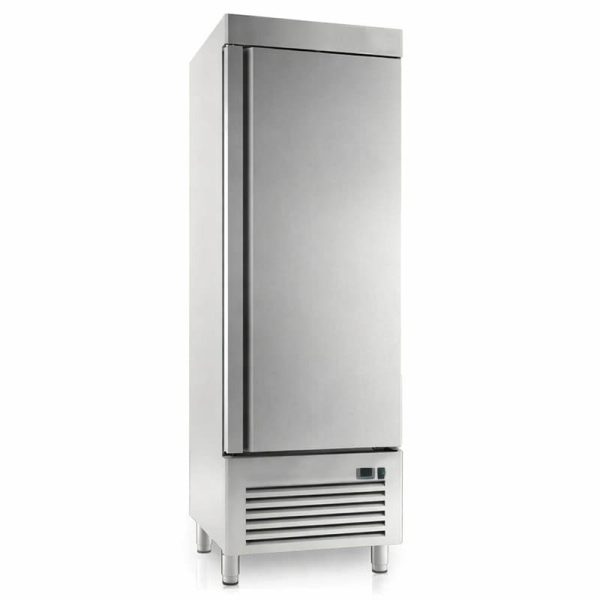 Armario refrigerador industrial  1 puerta de acero inoxidable de 512 L - Serie Americana