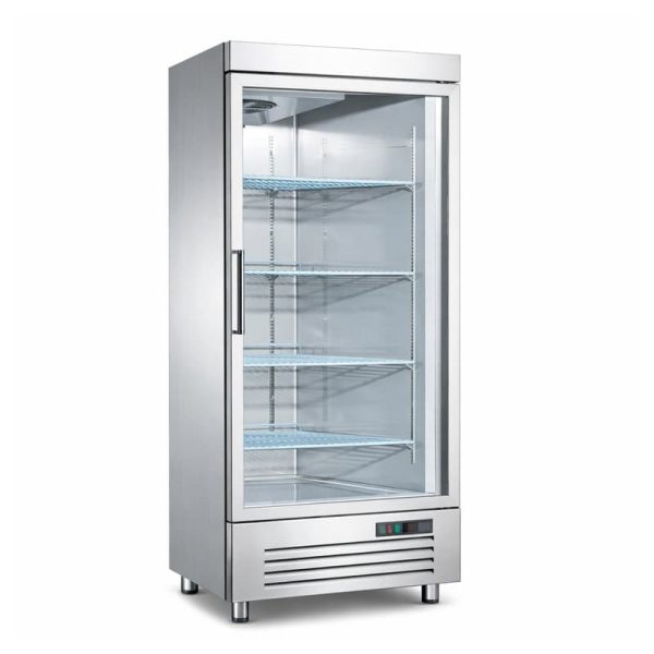 Armario congelador industrial 1 puerta de cristal de 512 L - Serie Americana