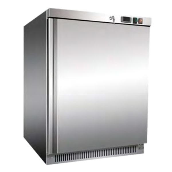 Armario congelador sobremostrador 1 puerta de acero inox de 200 L - Serie M