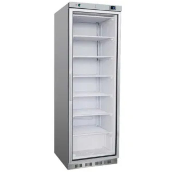 Armario congelador industrial 1 puerta de cristal de 400 L - Serie M