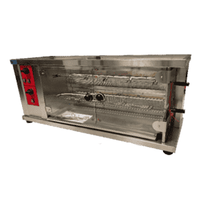 Asador de Pollos A Gas Serie G de 2 Espadas