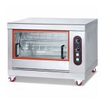 Asador de pollos horizontal a gas de 1 espada profesional