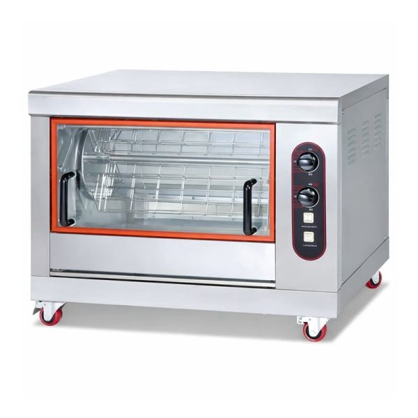 Asador de pollos horizontal a gas de 1 espada profesional