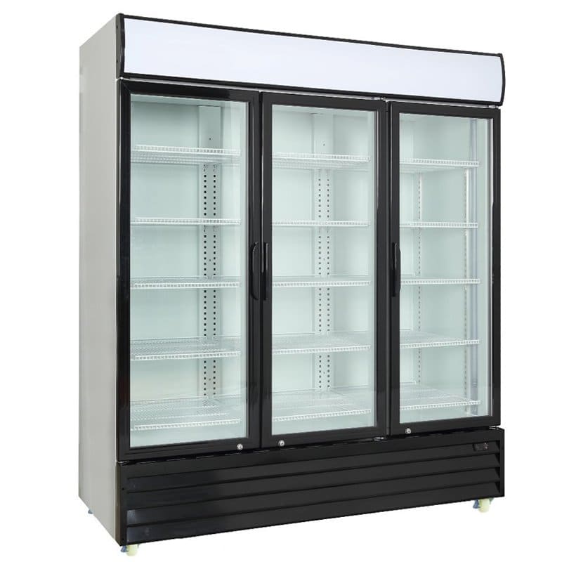 ARMARIO EXPOSITOR REFRIGERADO DE 3 PUERTAS ABATIBLES