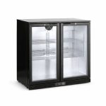 Armario refrigerador expositor sobremesa 2 puertas