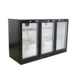 Armario refrigerador expositor sobremesa 3 puertas