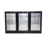 Armario refrigerador expositor sobremesa 3 puertas - Imagen 2