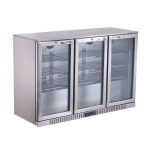 Armario refrigerador expositor sobremesa 3 puertas