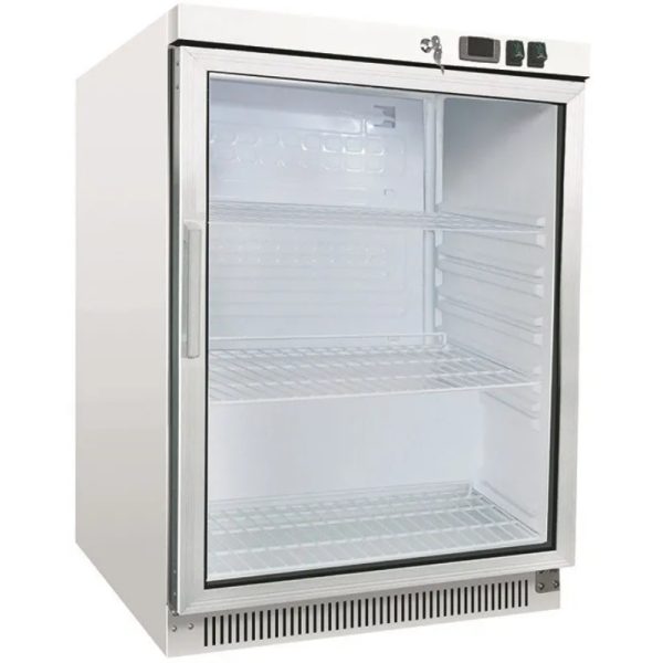 Armario refrigerador sobremostrador 1 puerta de cristal de 200 L - Serie M