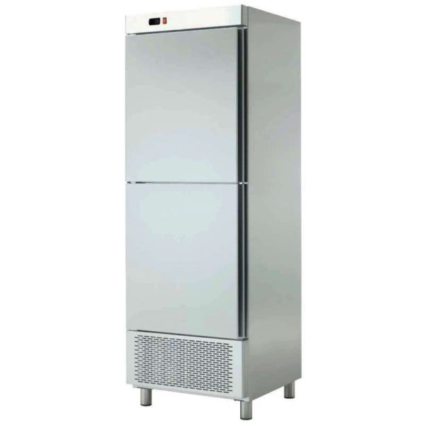 Armario refrigerador industrial 2 puertas de acero inoxi de 600 L - Linea Española