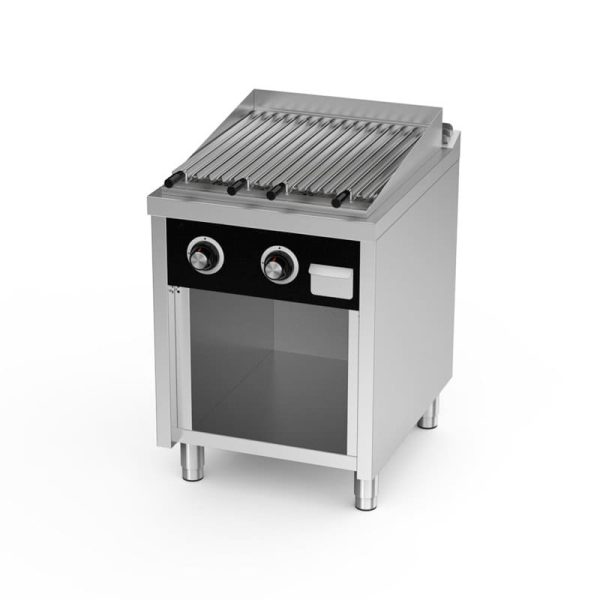 Barbacoa profesional a gas 2 válvulas HR 600 mm -  con mueble
