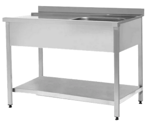 Mesa de entrada de 900 mm Para Lavavajillas de Capota