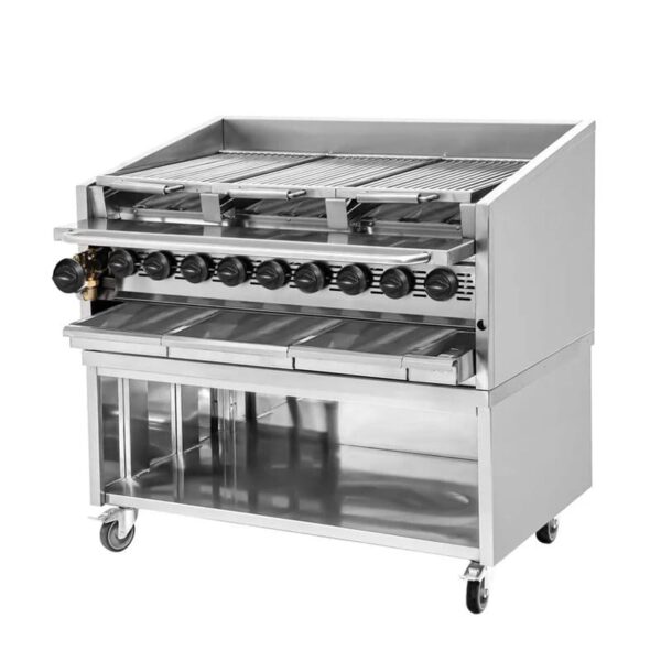 BARBACOA AMERICANA A GAS 800MM