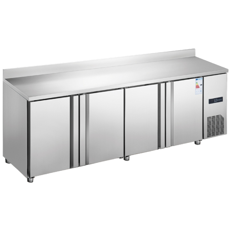 BAJO MOSTRADOR EXPOSITOR DE 4 PUERTAS DE 2500X600MM