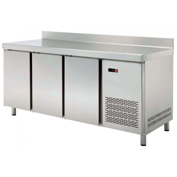 Bajo mostrador de congelación acero inox 2017x600x850 mm - Linea Española