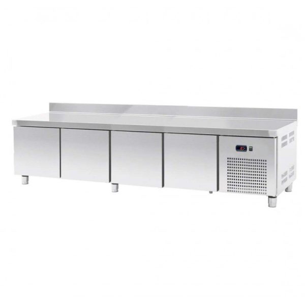 Bajo mostrador de refrigeración de 4 puertas de 530 litros -Linea Española