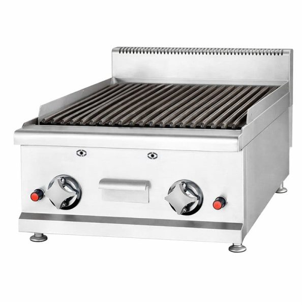 Barbacoa profesional a gas 2 válvulas Luxury serie 650 - sobremesa