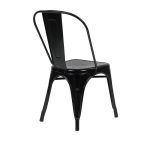 Silla tool de acero color negro brillo - Imagen 2
