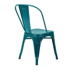 Silla tool de acero color verde oscuro brillo - Imagen 2