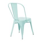 Silla tool de acero color azul claro brillo - Imagen 2