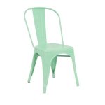 Silla tool de acero color verde claro brillo