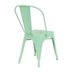 Silla tool de acero color verde claro brillo - Imagen 2
