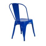 Silla tool de acero color azul brillo - Imagen 2