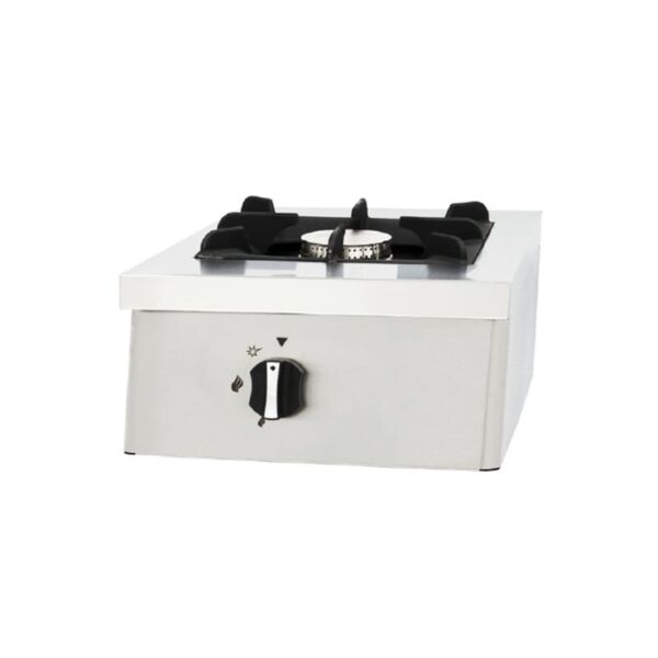 COCINA SOBREMESA DE UN QUEMADOR 6,7 KW 400X400MM SERIE MAGMA