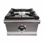 Cocina a gas de sobremesa de 1 quemador - Luxury serie Titan