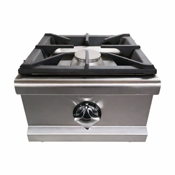COCINA SOBREMESA DE UN QUEMADOR 4KW 400X400MM LUXURY SERIE TITAN
