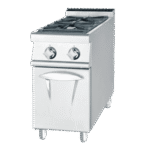 COCINA DE DOS FUEGOS CON MUEBLE VERTICAL 400X730MM LUXURY SERIE 730