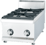 COCINA SOBREMSA DE DOS QUEMADORES 8 KW 400X650 LUXURY SERIE TITAN