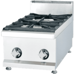 Cocina horizontal a gas de sobremesa de 2 quemadores - Luxury serie Titan