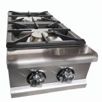 Cocina vertical a gas de sobremesa de 2 quemadores - Luxury serie Titan