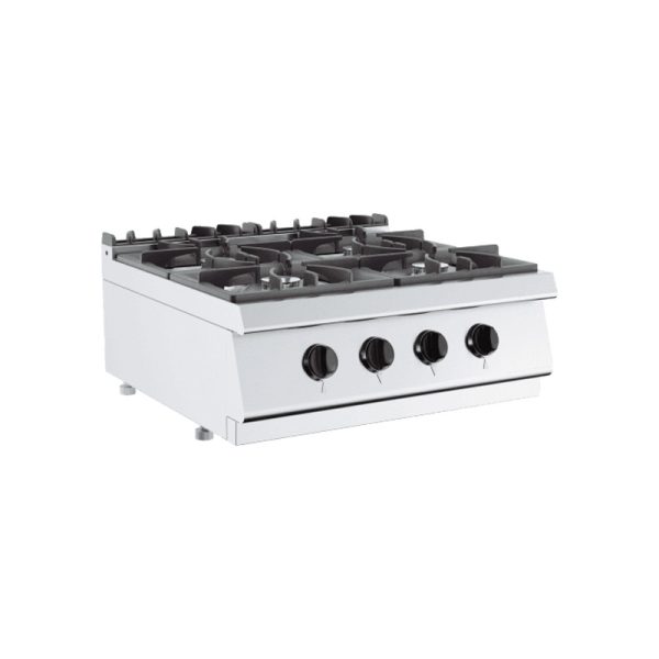 Cocina a gas de sobremesa de 4 quemadores - Serie elite 700
