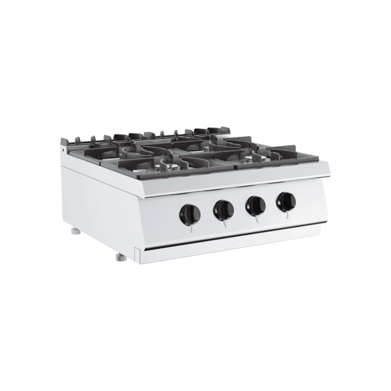 Cocina a gas de sobremesa de 4 quemadores - Serie elite 700