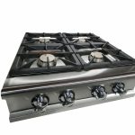 Cocina a gas de sobremesa de 4 quemadores - Luxury serie Titan